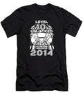7 10 Year Old Gamer Gaming 10th Birthday Level 10 Unlocked Crazy Squirrel T-Shirt