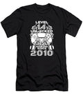7 14 Year Old Gamer Gaming 14th Birthday Level 14 Unlocked Crazy Squirrel T-Shirt