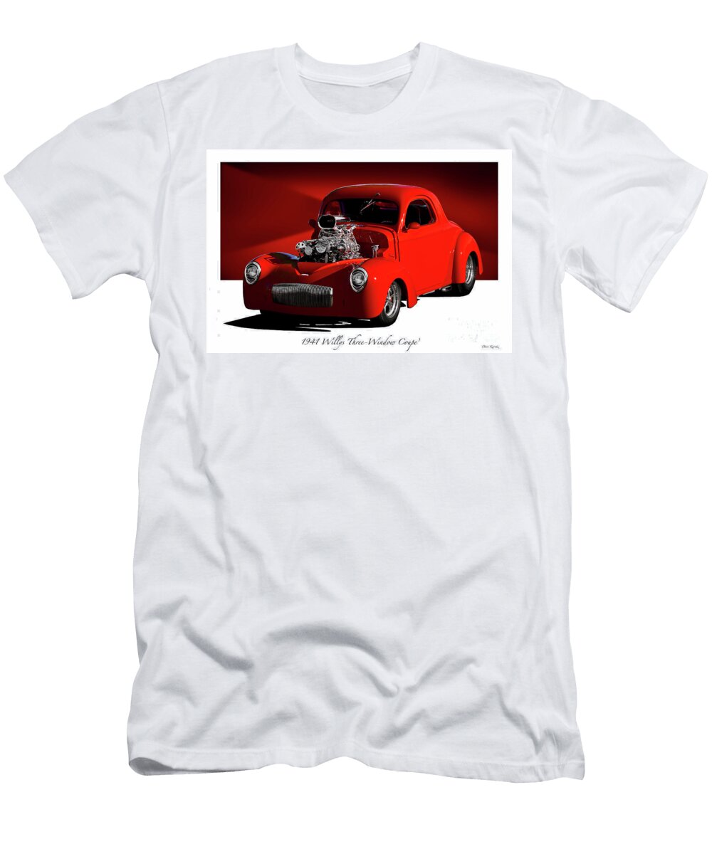 7 1941 Willys Three Window Coupe Dave Koontz T-Shirt