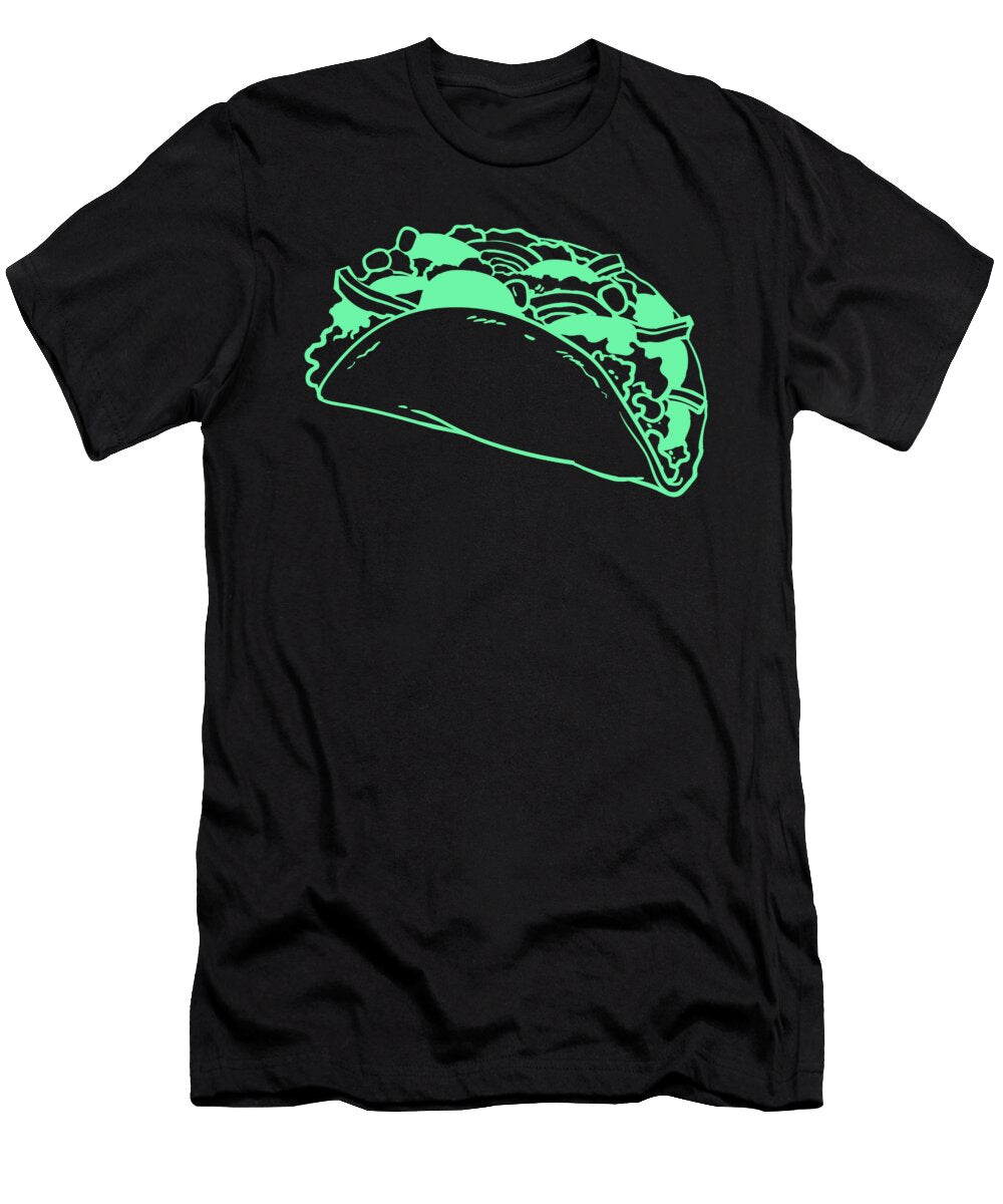 7 Abstract Taco Illustration Calnyto T-Shirt