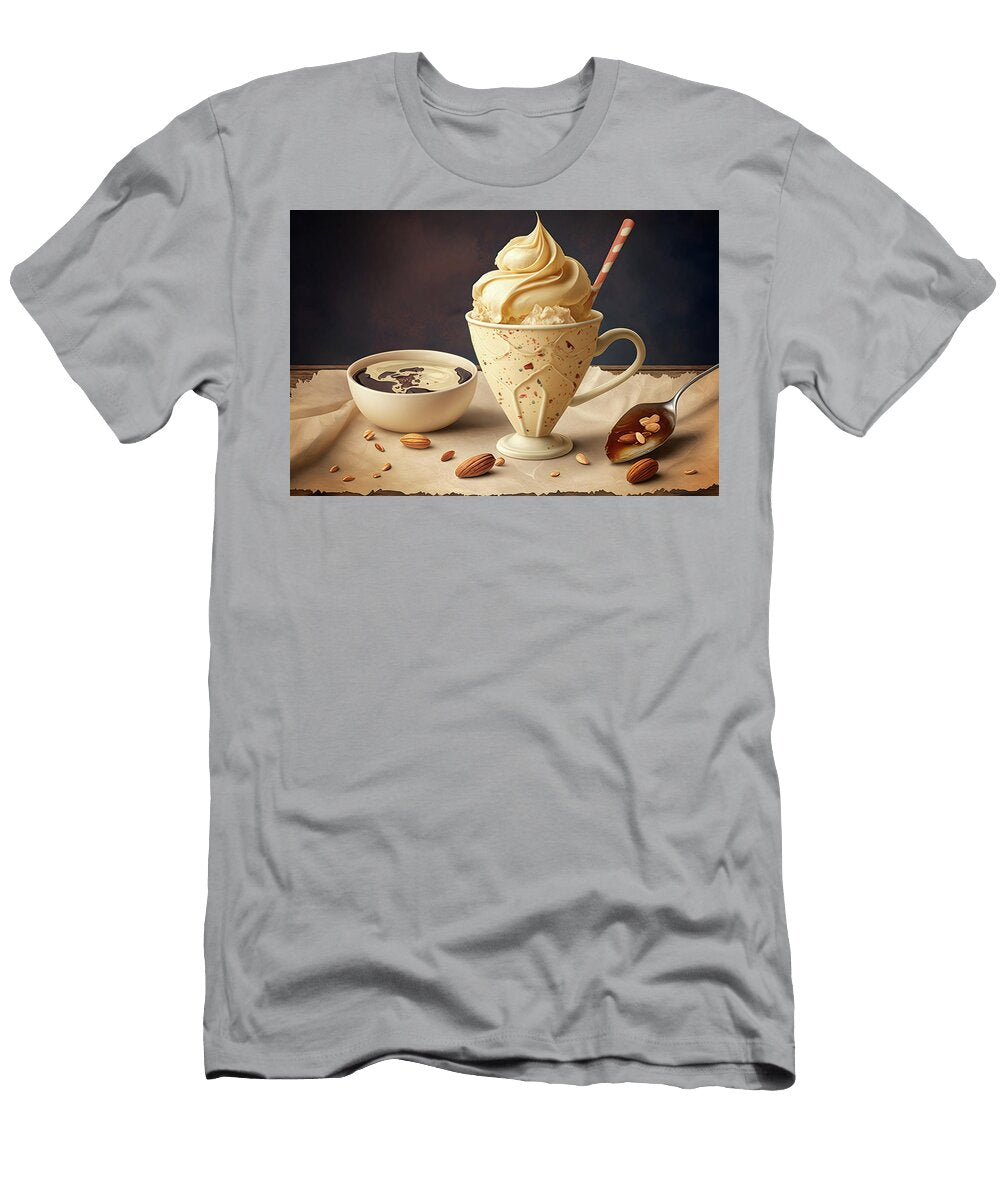 7 Almond Vanilla Ice Cream Gaukhar Yerk T-Shirt
