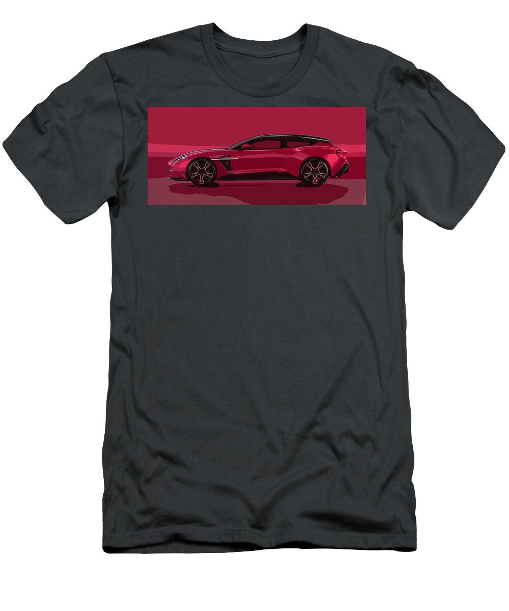 7 Aston Martin Vanquish Zagato Shooting Brake Thespeedart T-Shirt