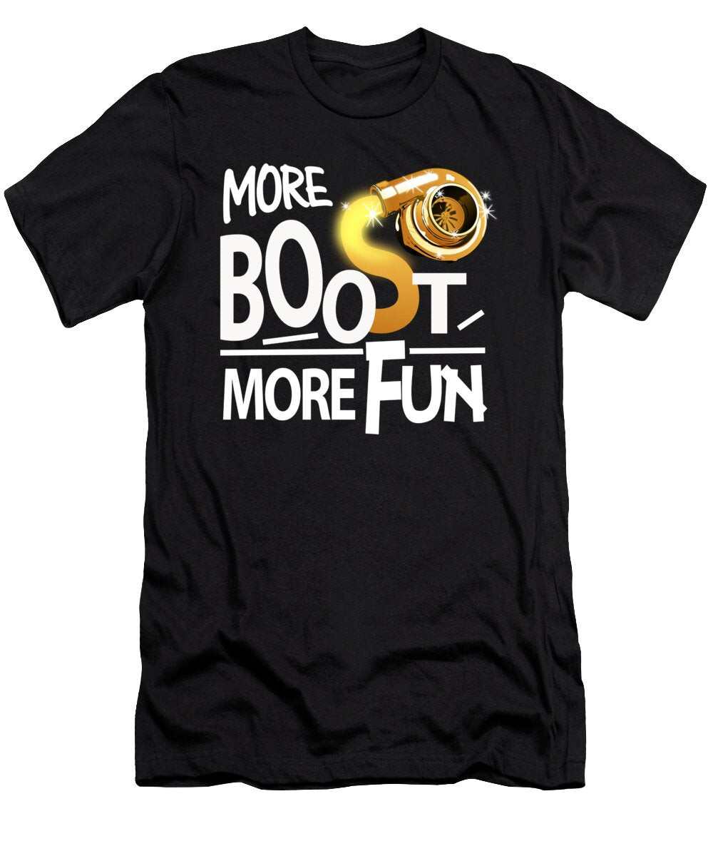 7 Car Tuning Boost Tuner Car Turbo Motor Sports Gift Muc Designs T-Shirt