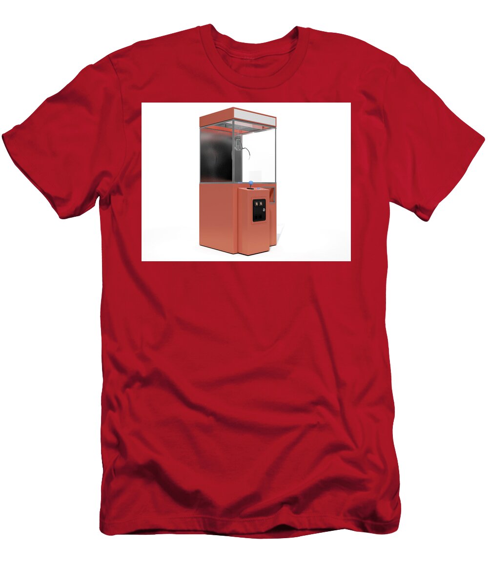 7 Claw Arcade Game Allan Swart T-Shirt