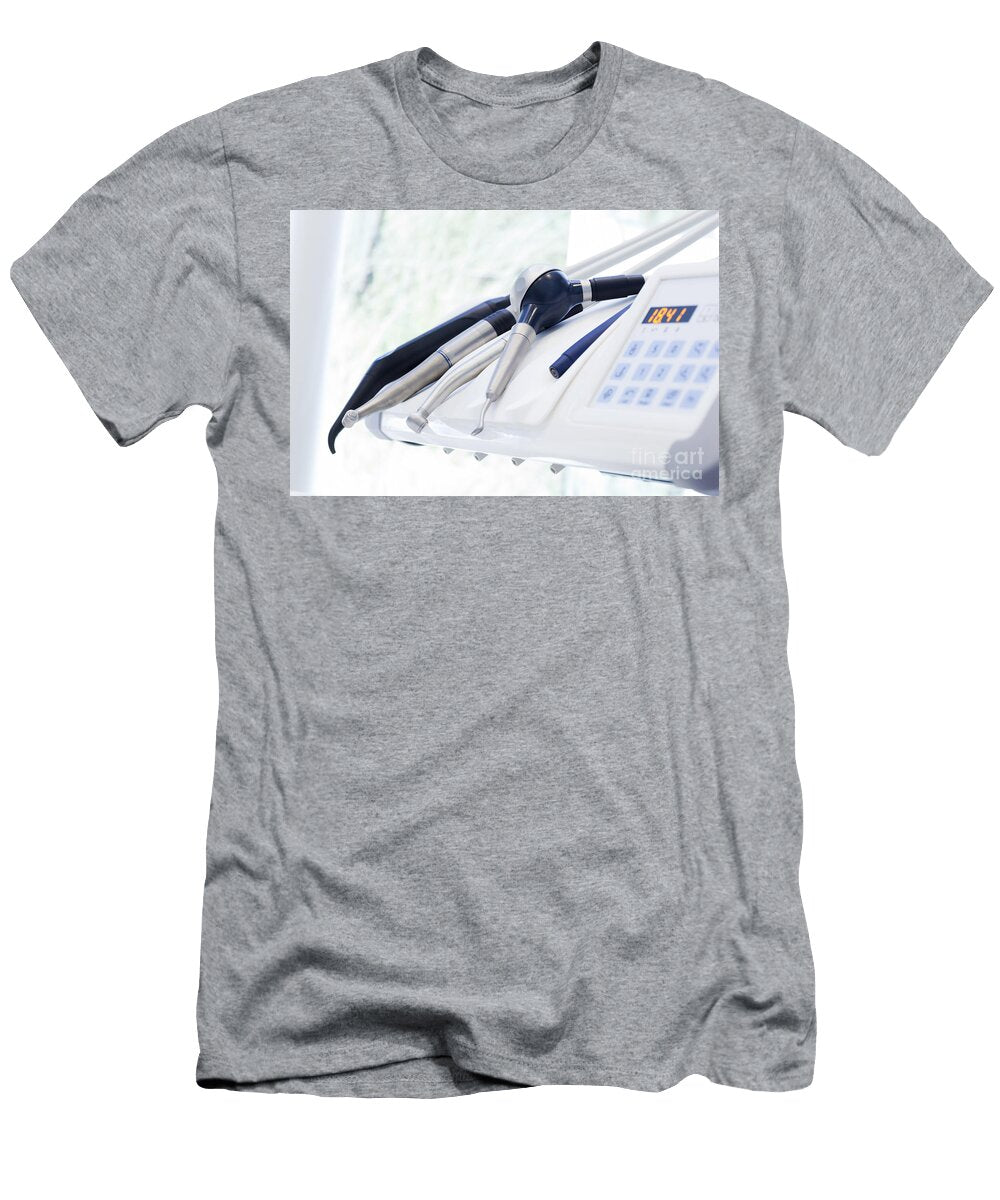 7 Equipment and Dental Instruments in Dentists Office Michal Bednarek T-Shirt