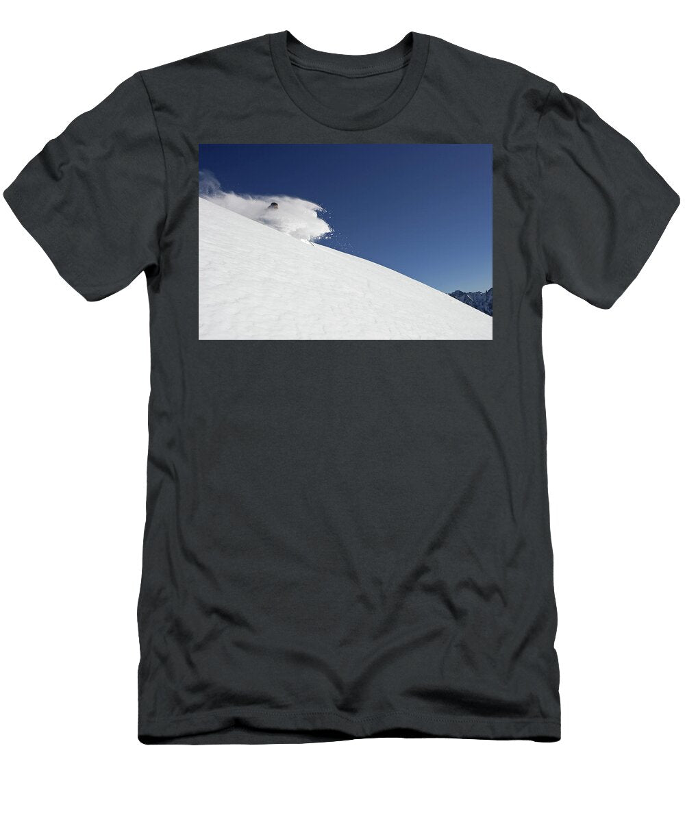 7 Free Ride in Vraie Vallee Blanche Mario Colonel T-Shirt