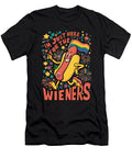 7 Im Just Here for the Wieners 4th of July Pride Month Lgbtq Maximus Designs T-Shirt
