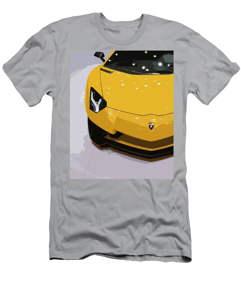 7 Lamborghini Aventador Sv Lp750 4 Thespeedart T-Shirt