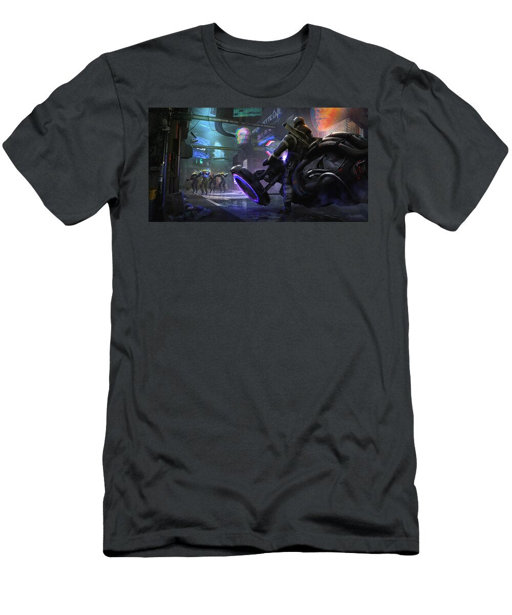 7 Neon Metropolis Gabriel Chevers T-Shirt