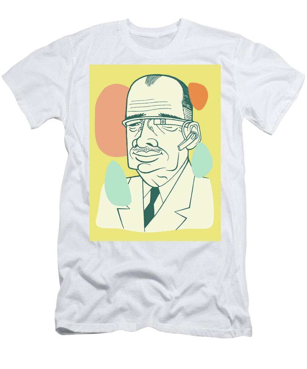 7 Portrait of a Businessman Csa Images T-Shirt
