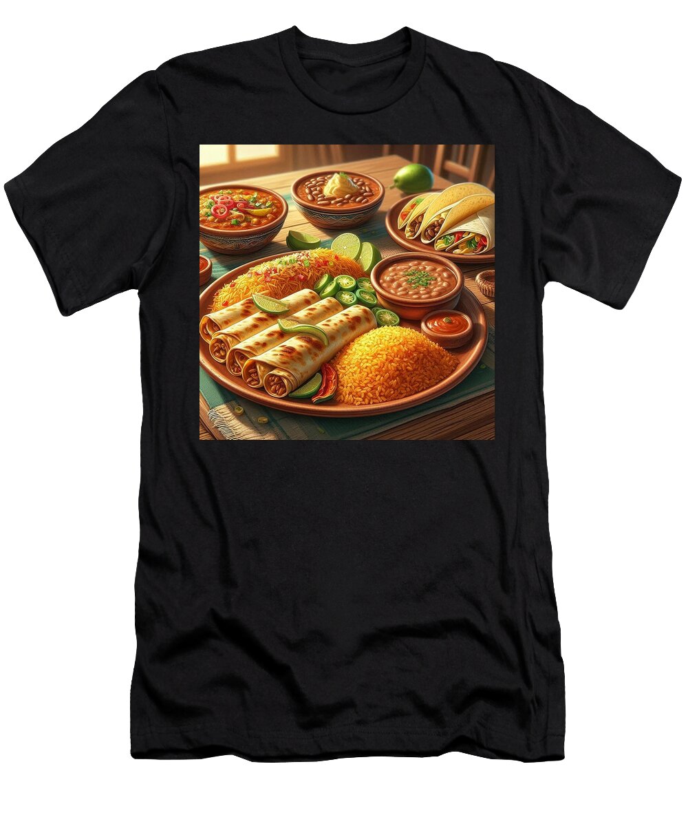 7 Tex Mex Platter James Spears T-Shirt