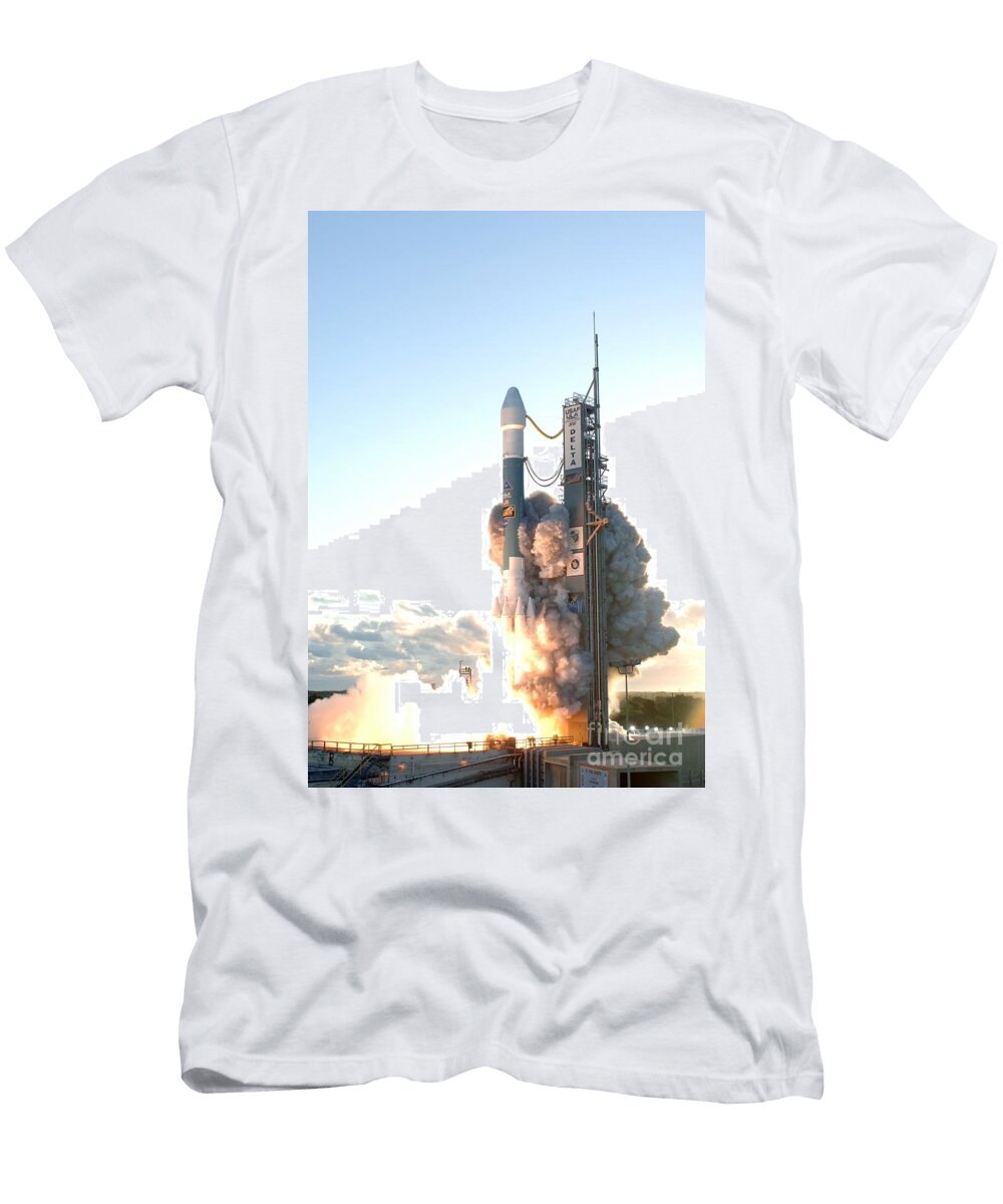 7 the Dawn Spacecraft Nasascience Source T-Shirt