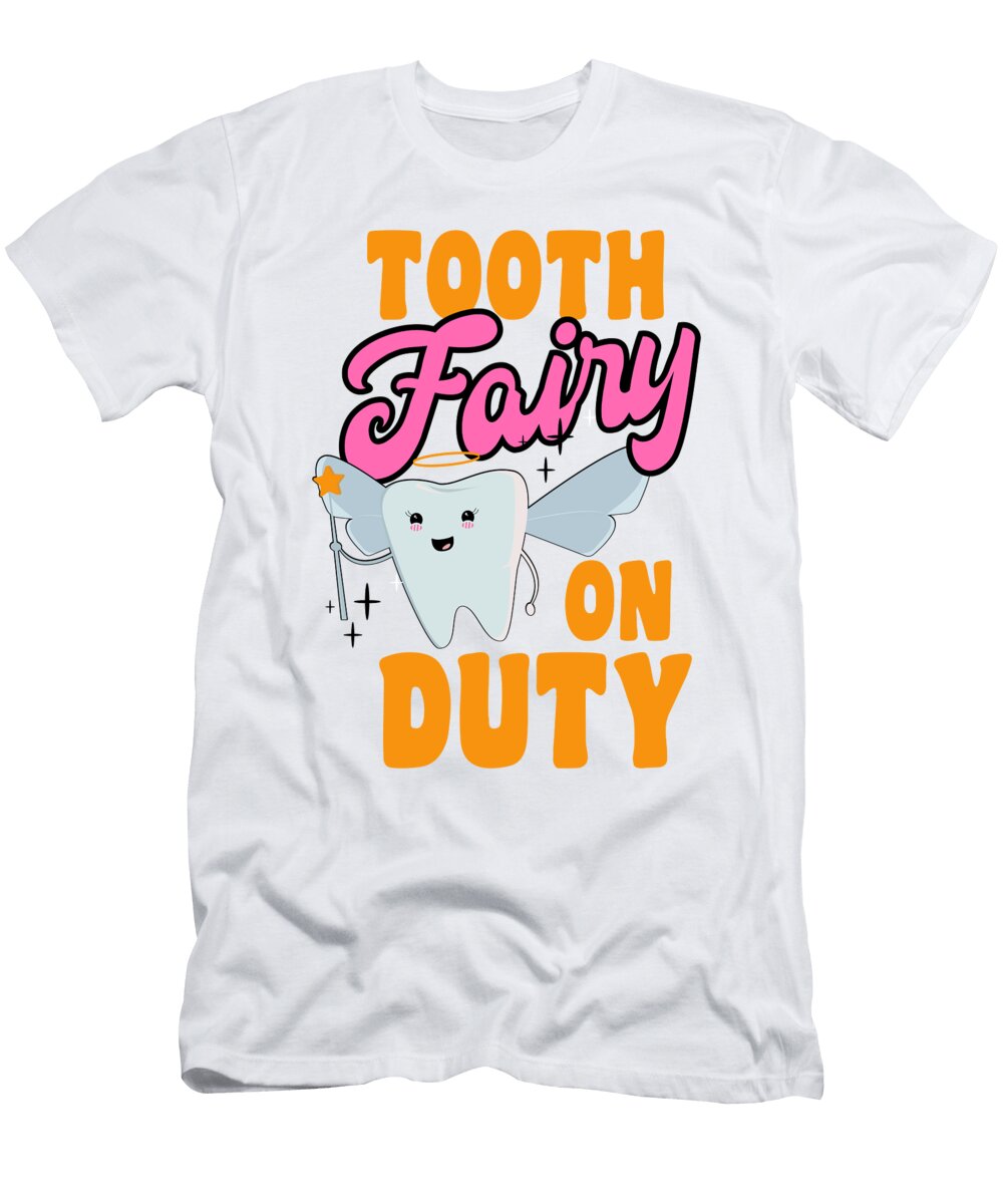 7 Tooth Fairy Gift David Schuele Art T-Shirt