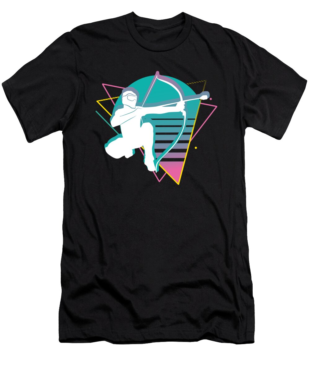 7 Vaporwave Arrowtag Greenoptix T-Shirt
