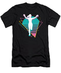 7 Vaporwave Synthwave Marathon Trail Running Greenoptix T-Shirt