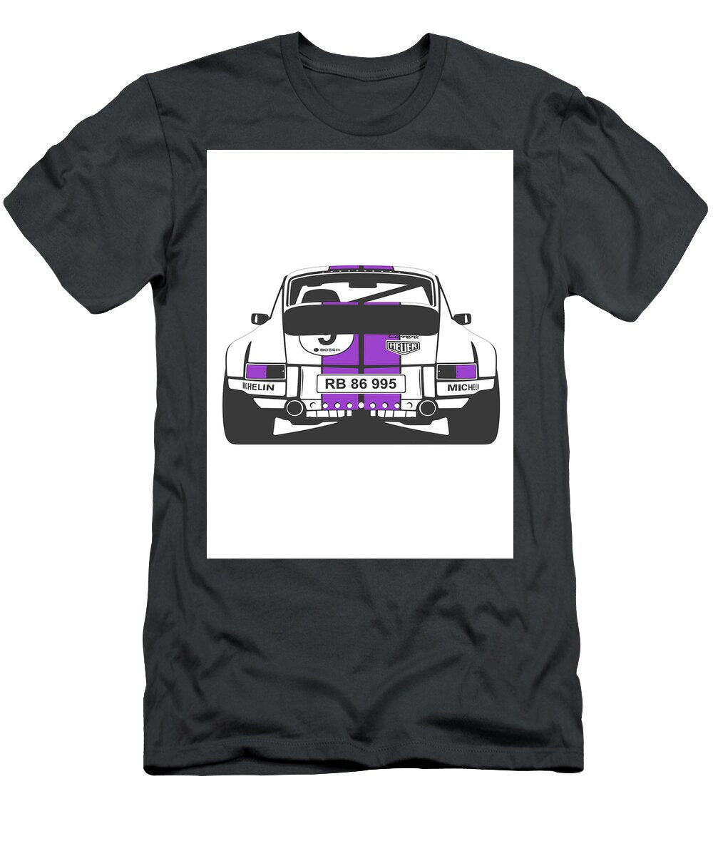 73 Classic Porsche 911 Race Car Thespeedart T-Shirt