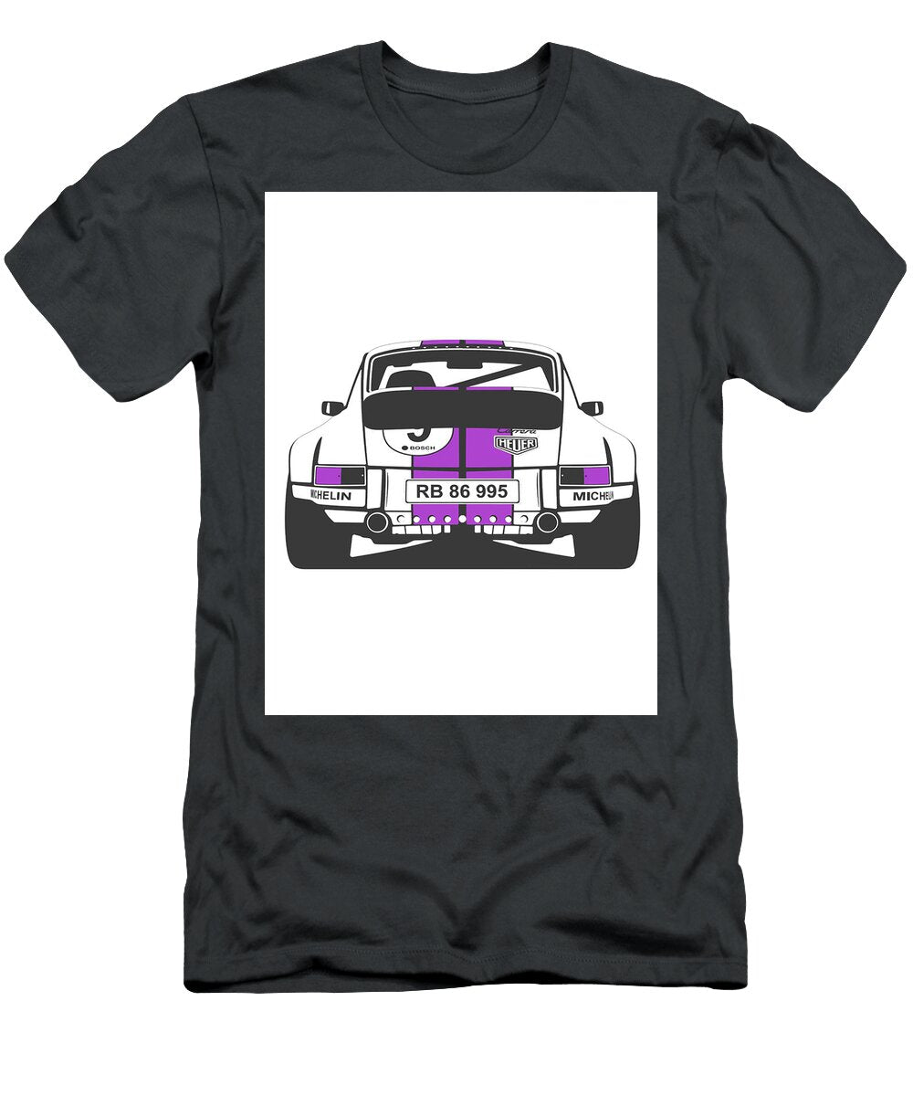 75 Classic Porsche 911 Race Car Thespeedart T-Shirt