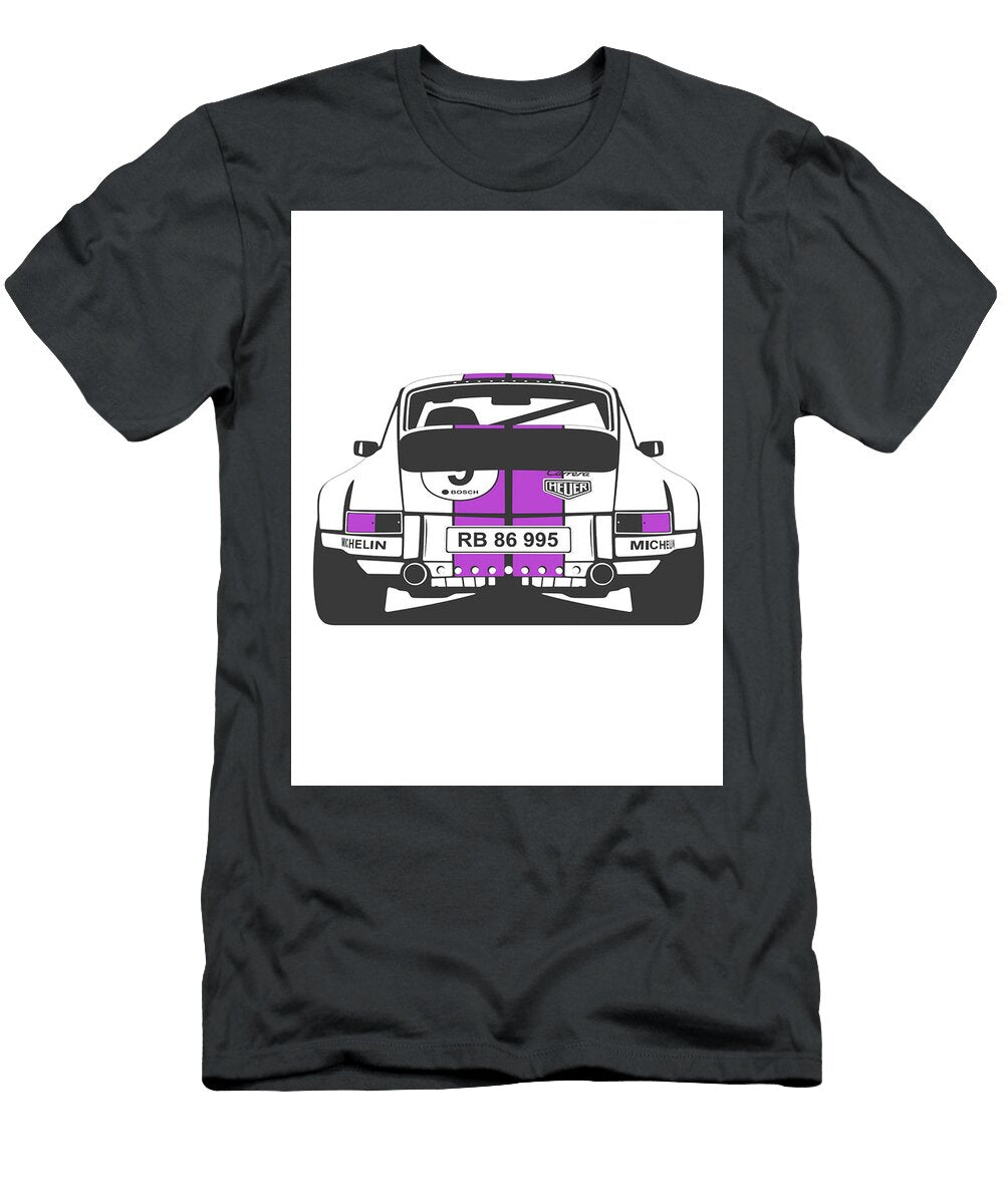 76 Classic Porsche 911 Race Car Thespeedart T-Shirt