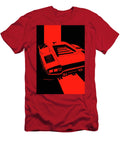 76 Lamborghini Countach Classic Italian Supercar Dark Backgroun Thespeedart T-Shirt