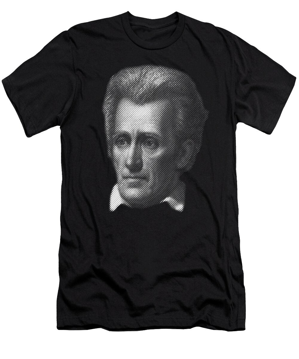 7th US President Andrew Jackson Portrait Cu Biz T-Shirt