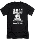 8 10 Year Old Gamer Video Games Gaming 10th Birthday Crazy Squirrel T-Shirt