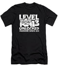8 13 Year Old Gamer Gaming 13th Birthday Level 13 Unlocked Crazy Squirrel T-Shirt