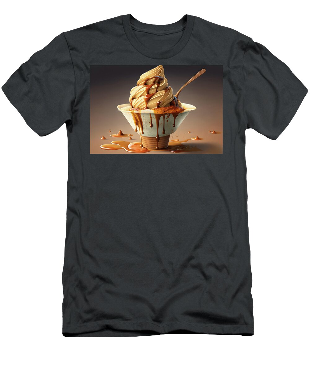 8 Almond Vanilla Ice Cream Gaukhar Yerk T-Shirt