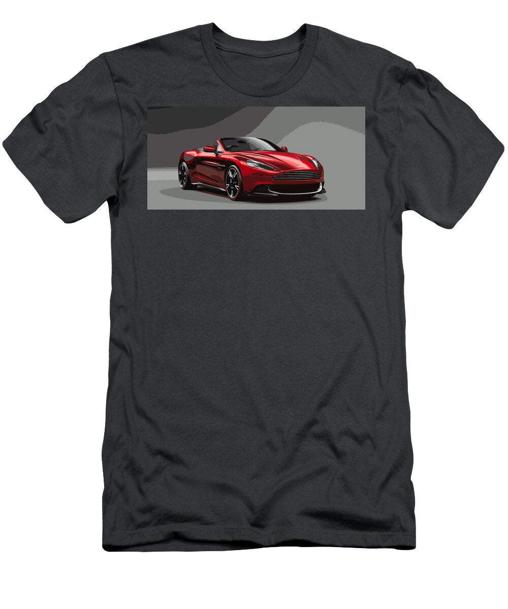 8 Aston Martin Vanquish S Volante Thespeedart T-Shirt
