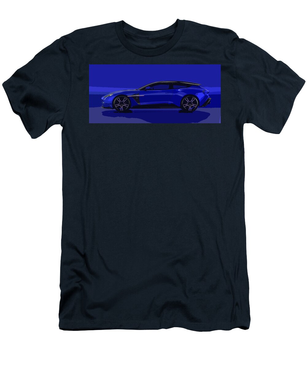 8 Aston Martin Vanquish Zagato Shooting Brake Thespeedart T-Shirt