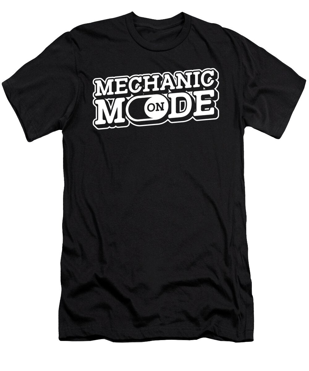 8 Car Diesel Mechanic Crazy Squirrel T-Shirt