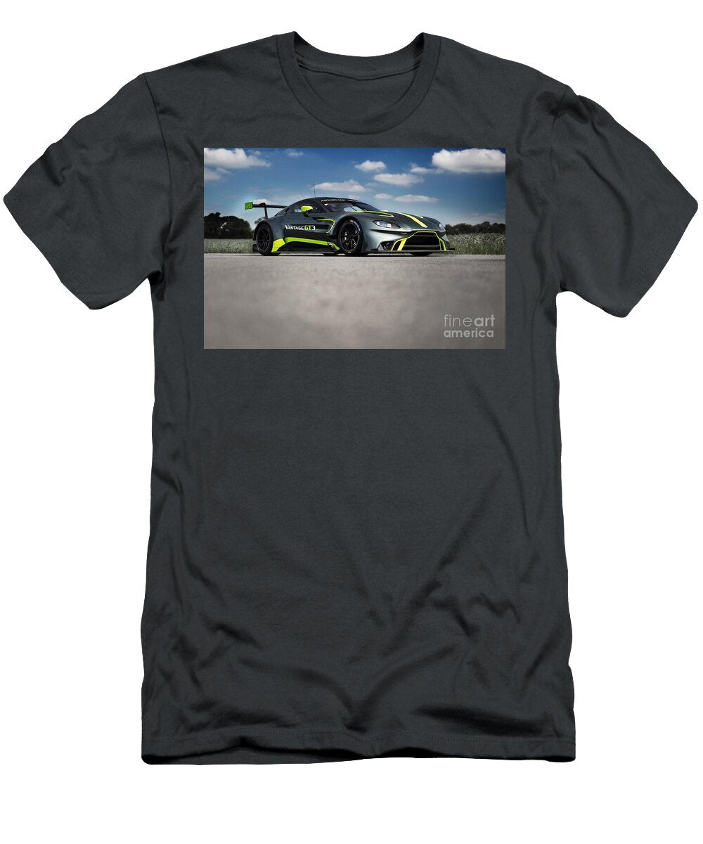 8 Exclusive Racing Supercar Deep Green Aston Martin Vantage Gt3 Amg M177 40l V8 Turbocharged Vladyslav Shapovalenko T-Shirt