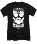 8 Funny Beard Facial Hair Manly Confident Man Gift Muc Designs T-Shirt