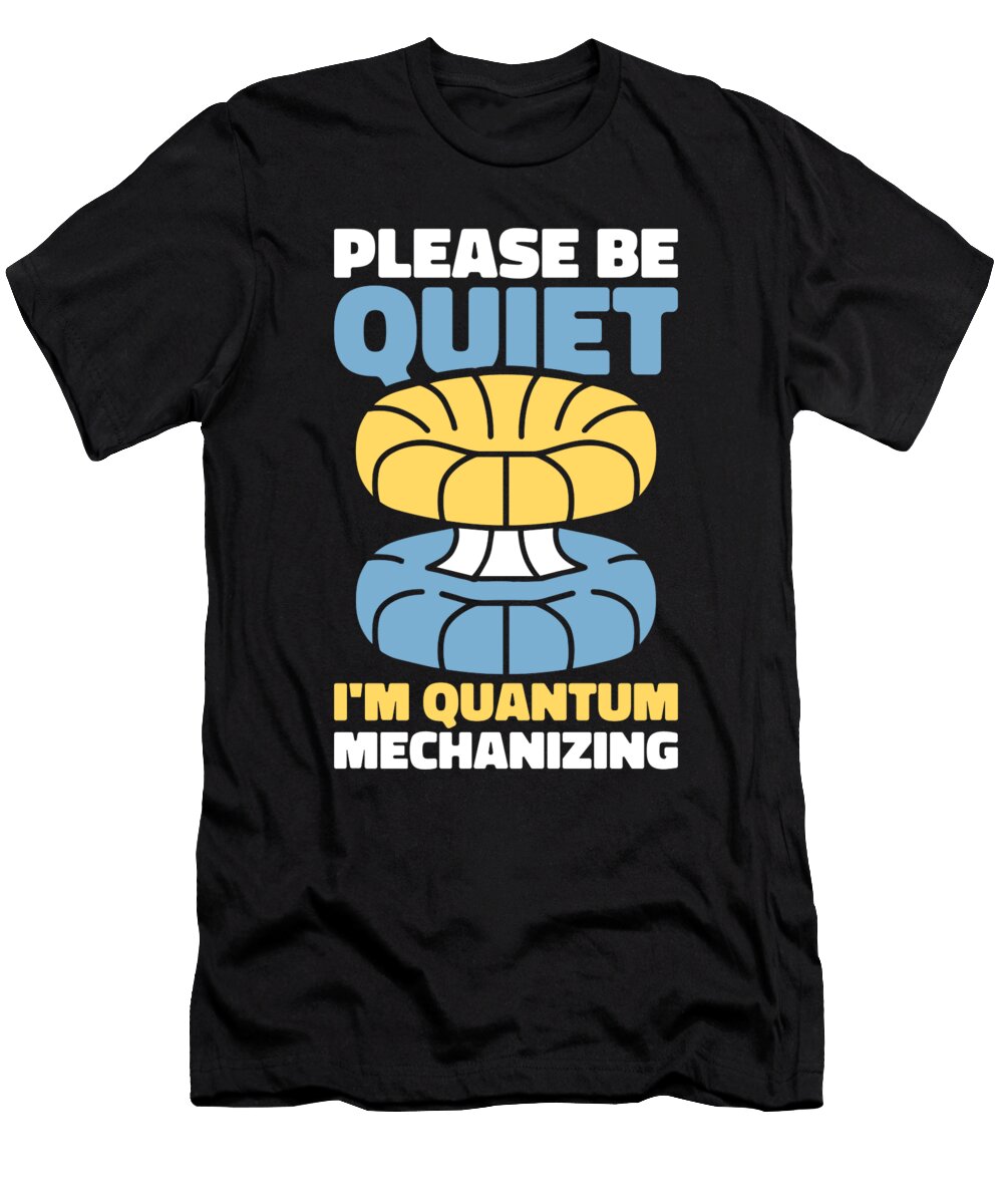 8 Funny Physicist Scientist Science Quantum Physics Crazy Squirrel T-Shirt