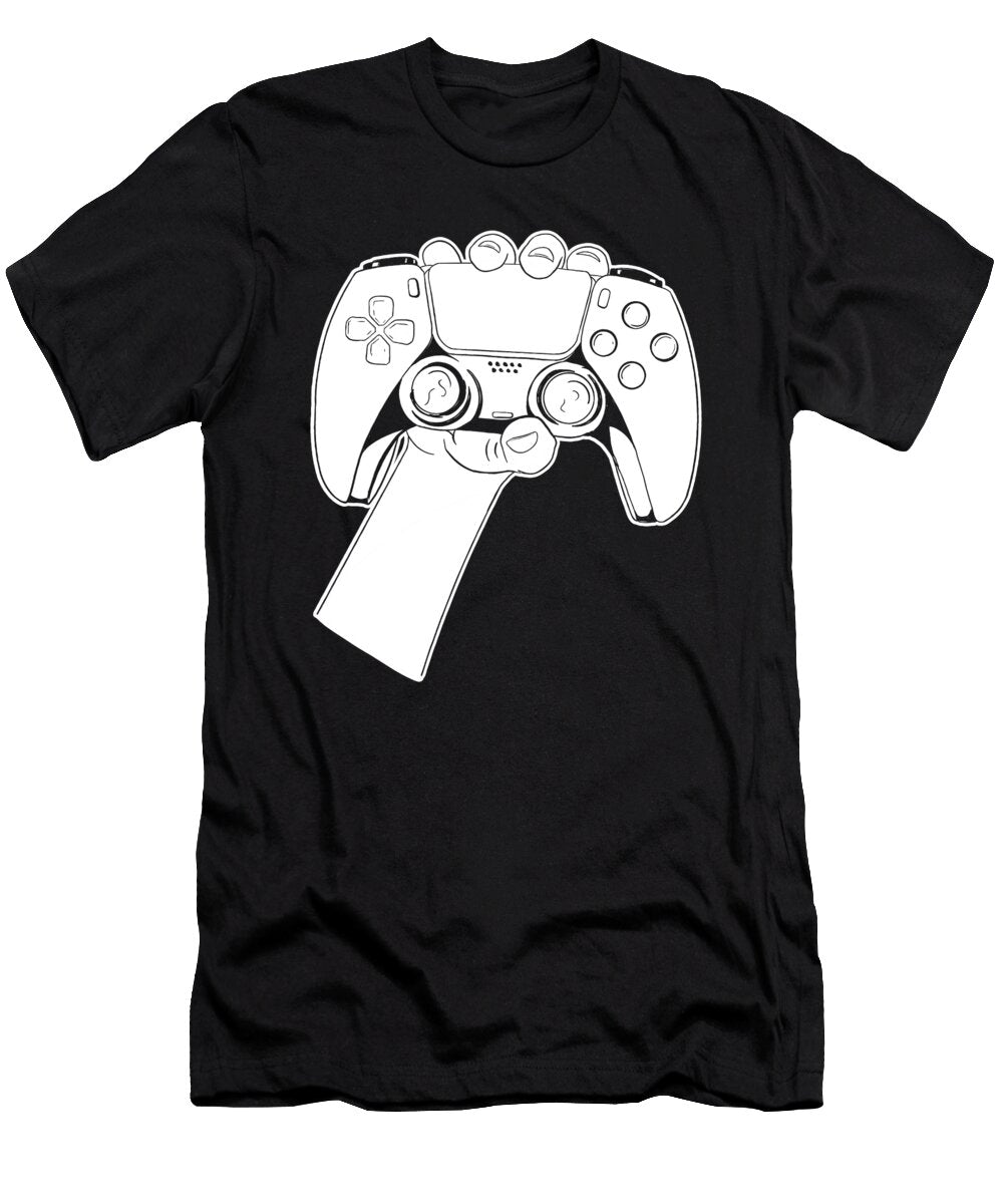 8 Gamer Gaming Video Games Crazy Squirrel T-Shirt