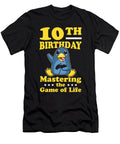 8 Gaming 10th Birthday Video Games 10 Year Old Gamer Crazy Squirrel T-Shirt