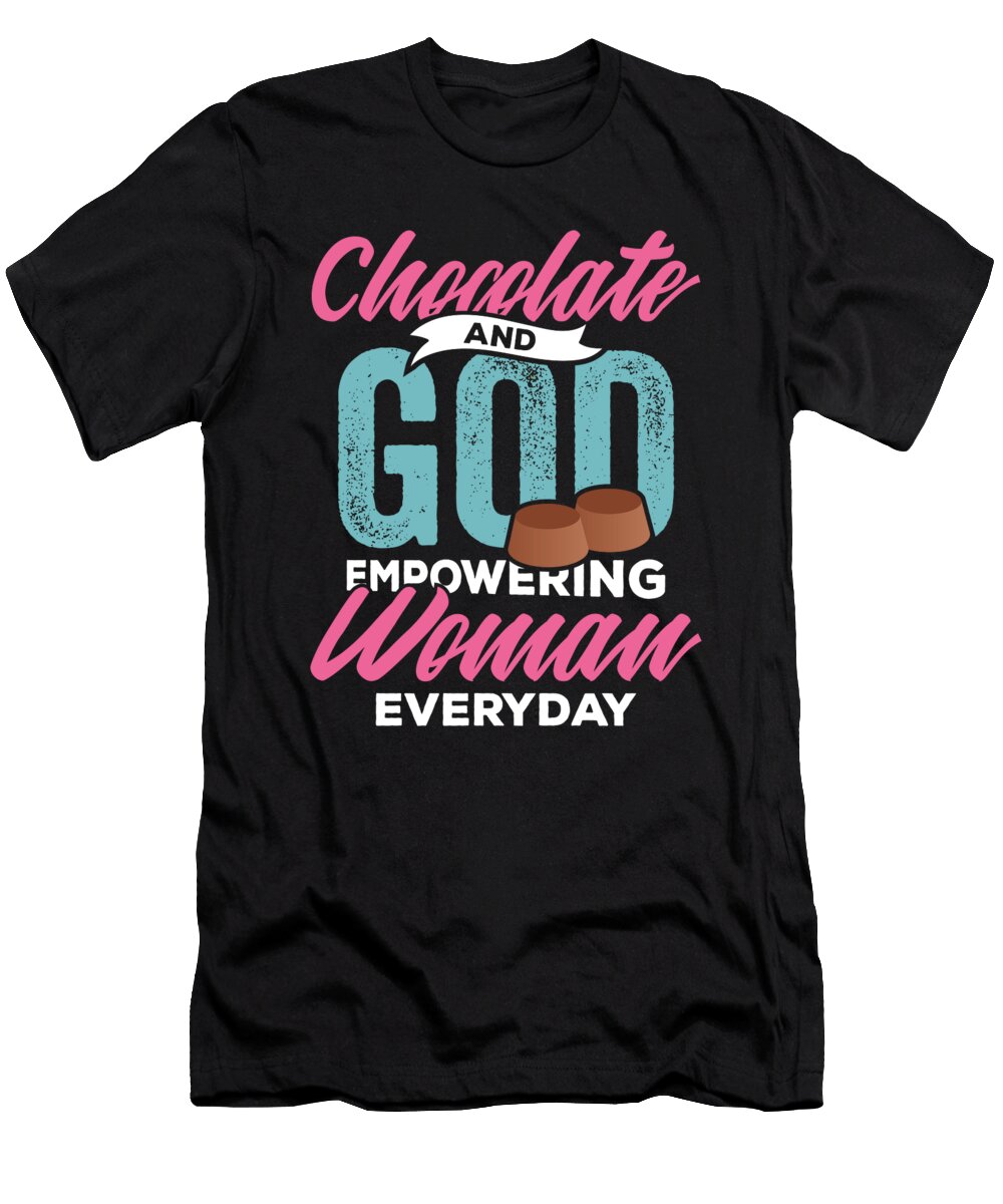 8 I Love Chocolate Sweet Saying Funny Cocoa Gift Teequeen2603 T-Shirt