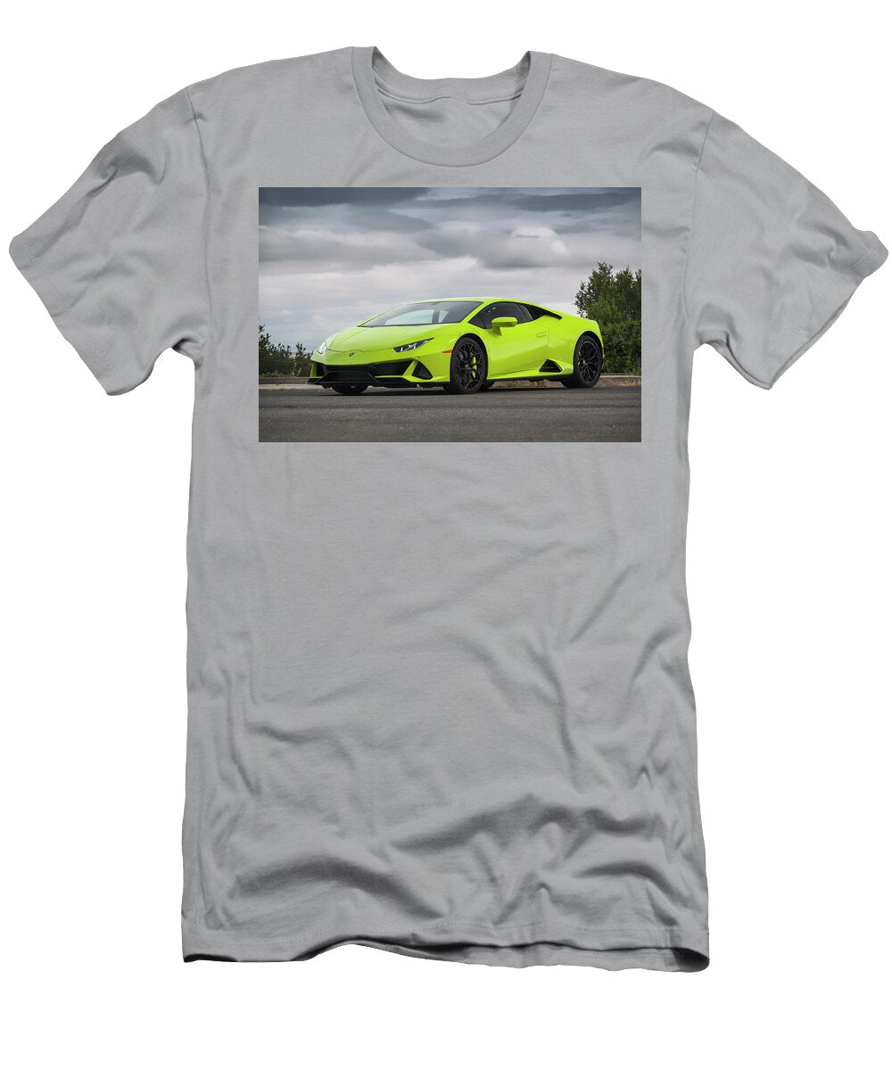 8 Lamborghini Huracan Evo Print Itzkirb Photography T-Shirt