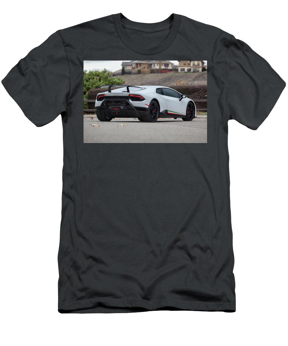 8 Lamborghini Huracan Performante Print Itzkirb Photography T-Shirt