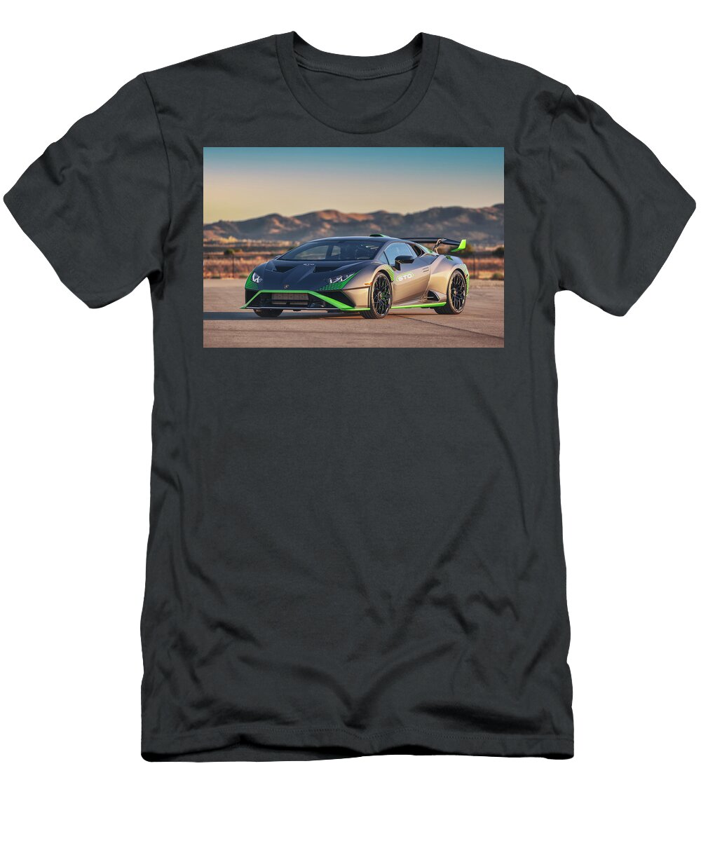 8 Lamborghini Huracan Sto Print Itzkirb Photography T-Shirt