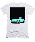 8 Light Blue Porsche 911 Classic Restomod Poster Thespeedart T-Shirt
