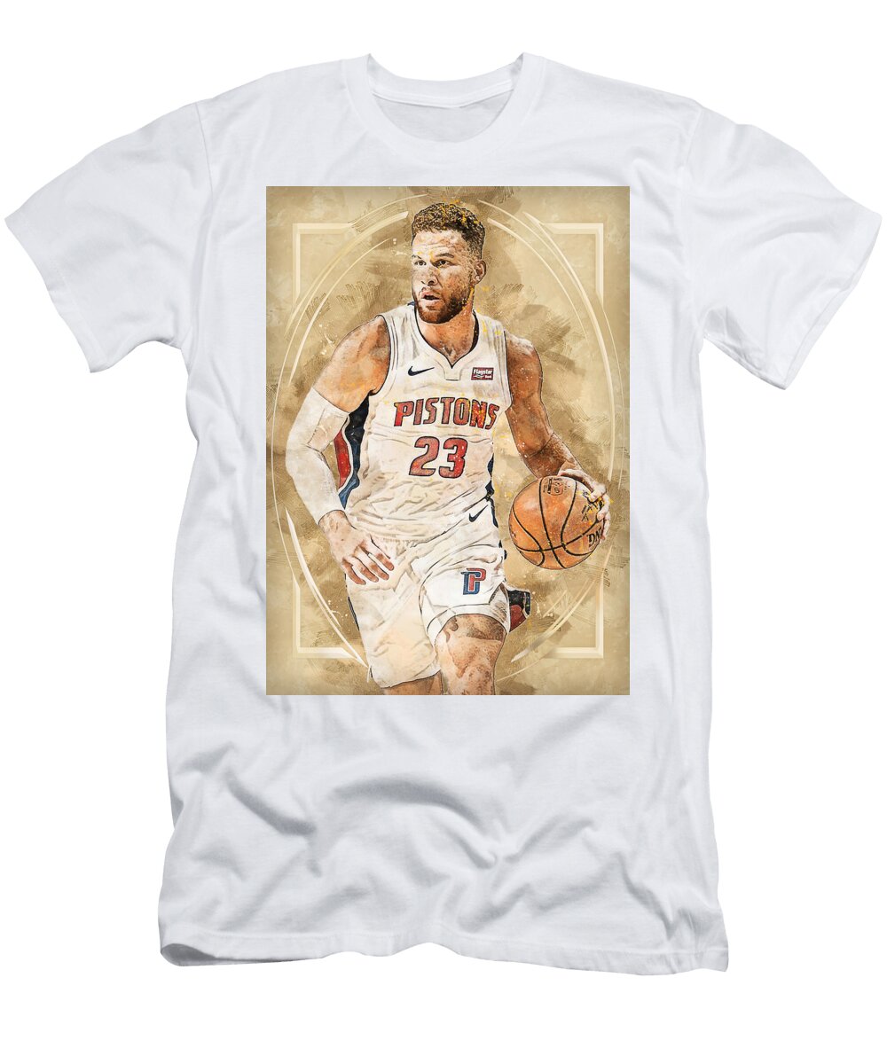 8 Player Art Blake Griffin Blakegriffin Blake Austin Griffin Blake Austin Griffin Blakeaustingriffin B Wrenn Huber T-Shirt