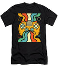 8 Retro Gaming Gamer Vintage Video Games Crazy Squirrel T-Shirt