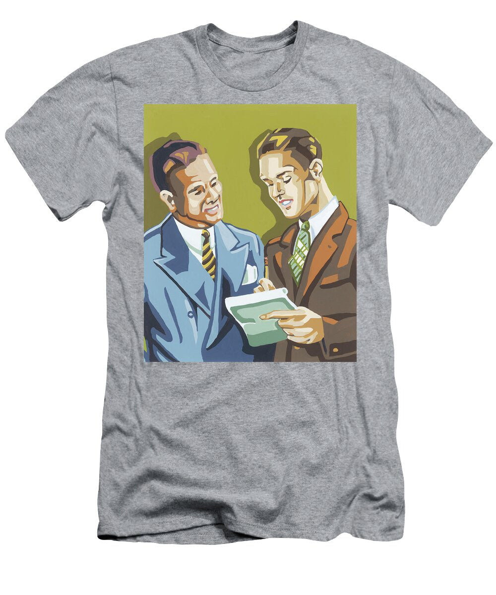 8 Two Businessmen Csa Images T-Shirt