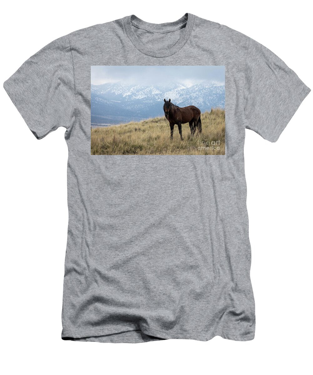 8 Wild Horses Julie Argyle T-Shirt
