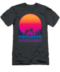 80s Vaporwave Palm Trees Sunset Stars Handsley Nguyen T-Shirt