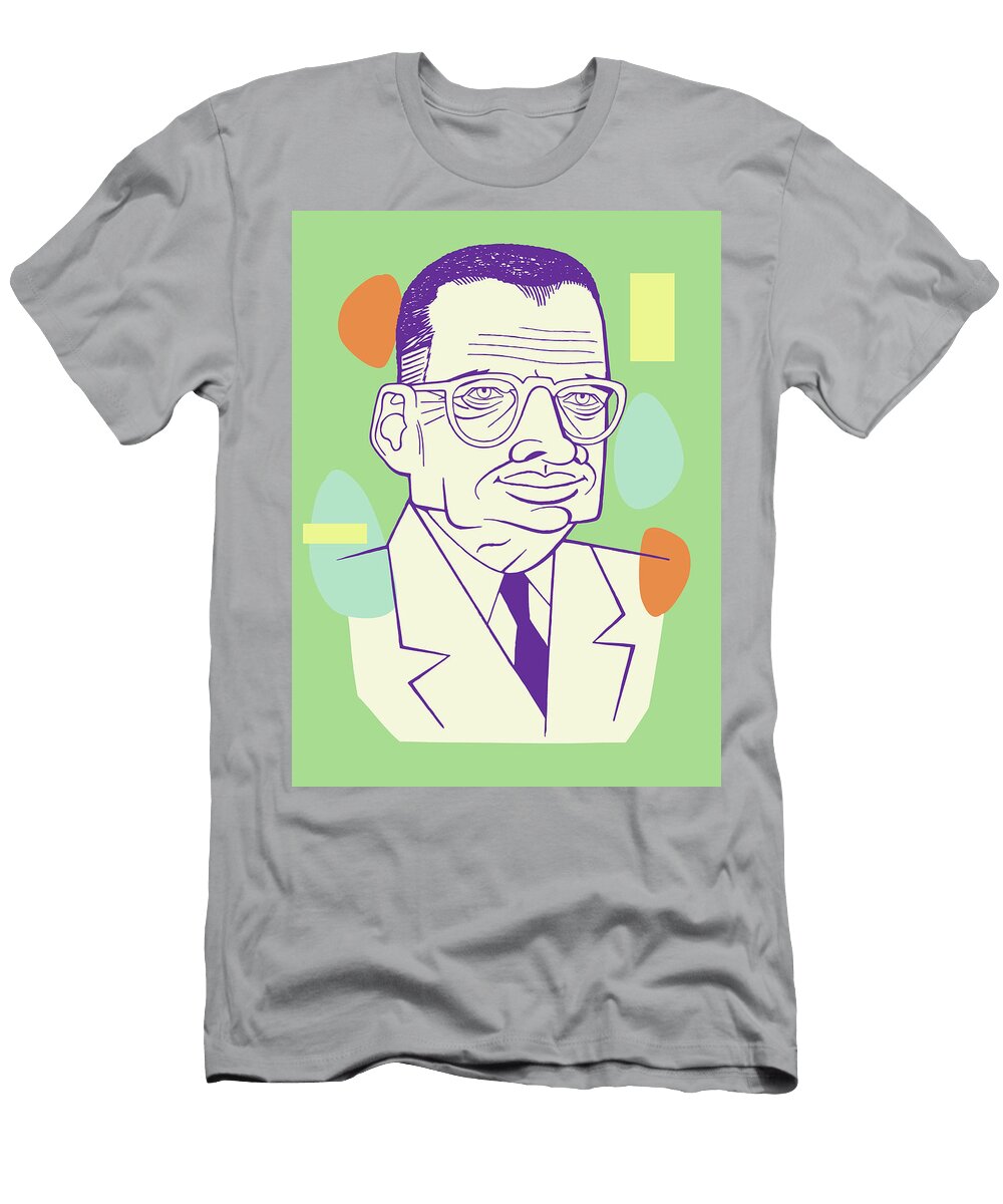 82 Portrait of a Man Csa Images T-Shirt