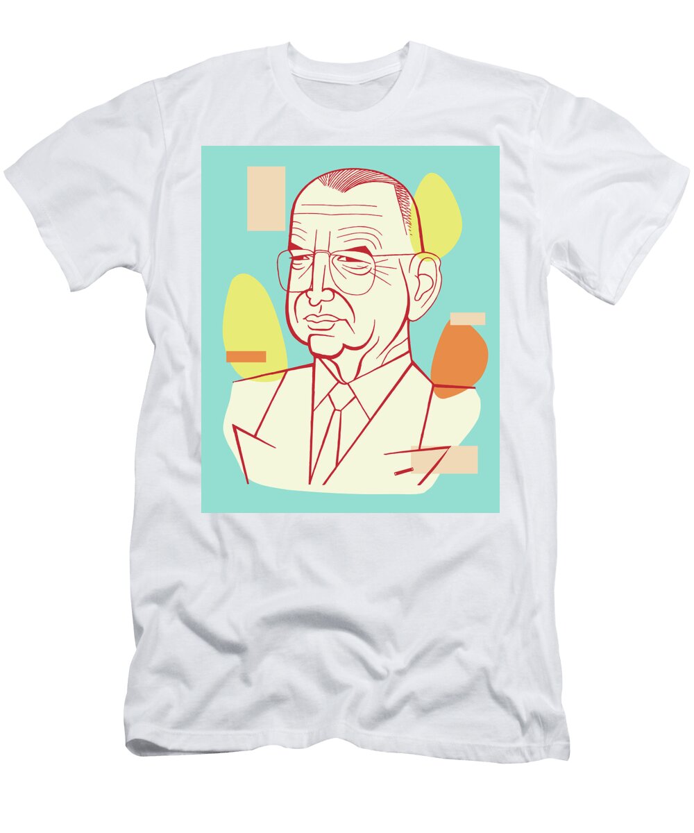 83 Portrait of a Man Csa Images T-Shirt
