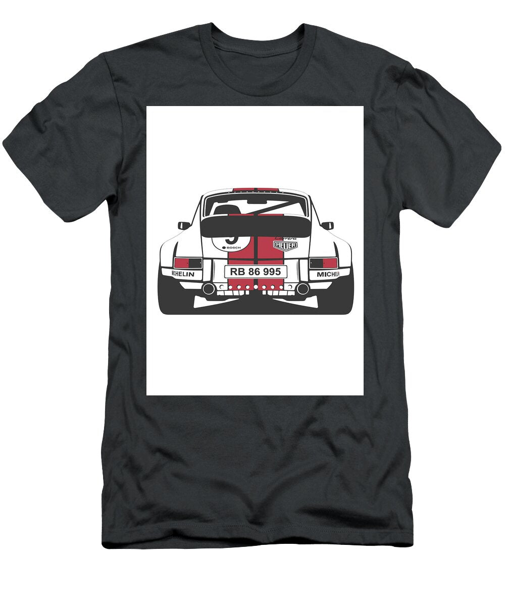 84 Classic Porsche 911 Race Car Thespeedart T-Shirt