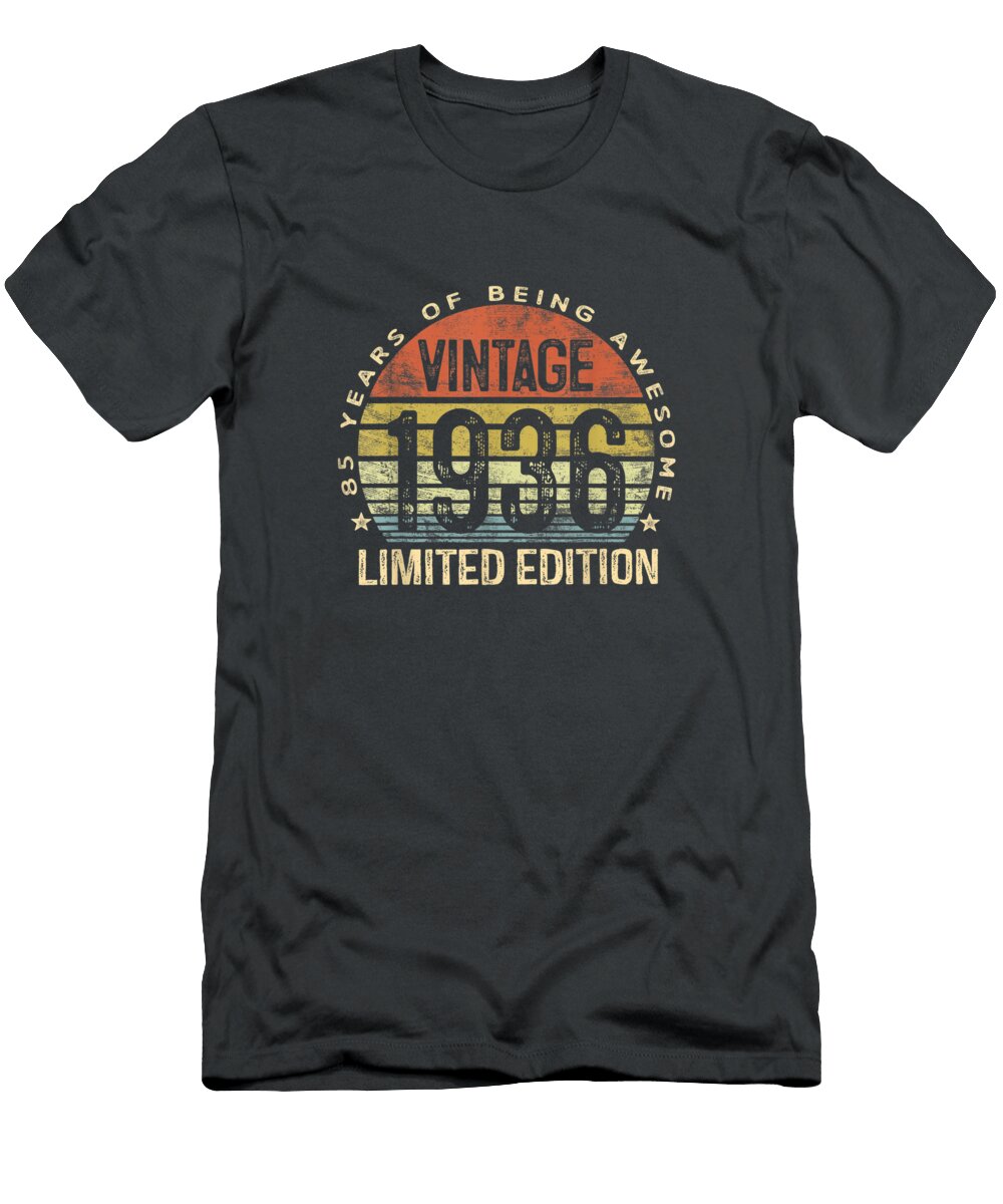 85 Year Old Vintage 1936 Limited Edition 85th Birthday Dawid Zelda T-Shirt