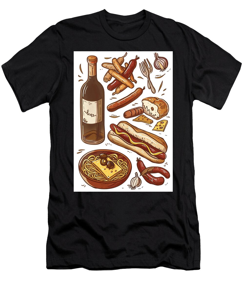87 Kitchen Decor Kitchen Decor T-Shirt